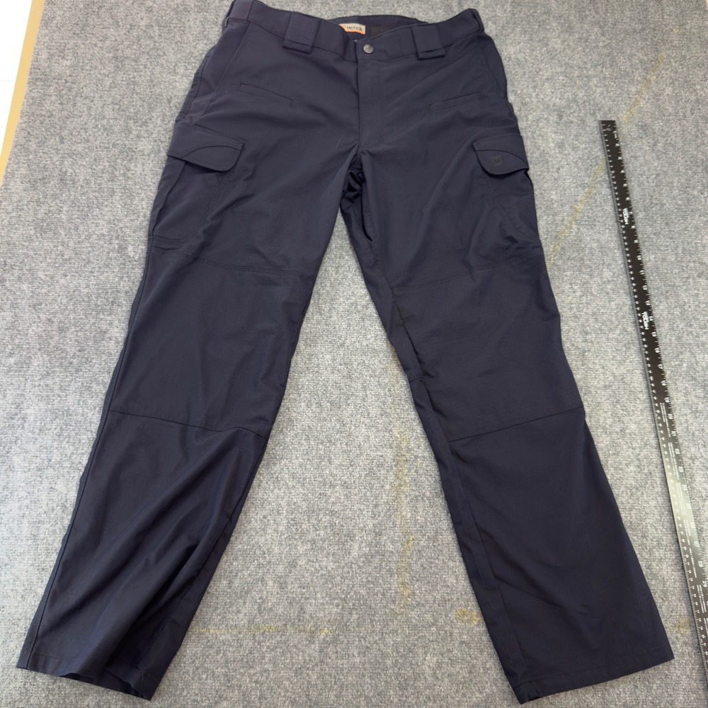 5.11 Tactical Stryke Cargo Pants Ripstop Utility Navy Blue Size 36x32